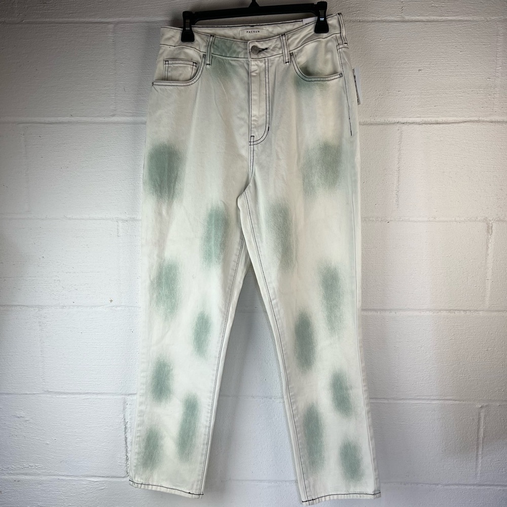 PacSun Painted Mom Jeans, 29